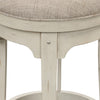 Morgan Creek Console Swivel Stool in Antique White image