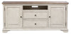 Liberty Morgan Creek 66" TV Console in Antique White image