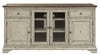Liberty Morgan Creek 68" Entertainment Center with Piers in Antique White