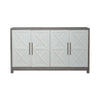 Liberty Furniture Palmetto Heights Accent Buffet in Shell White & Driftwood EST SHIP TIME APPX 4 WEEKS