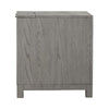 Liberty Furniture Palmetto Heights 3 Drawer Chairside Table in Shell White & Driftwood
