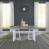 Liberty Furniture Palmetto Heights Double Pedestal Table in Two-Tone
