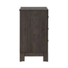 Modern Edge Nightstand w/ Charging Station in Caffe image