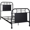 Vintage Series Metal Bed in Black image