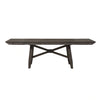 Double Bridge Optional 6 Piece Trestle Table Set image