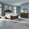 Arden Road King California Poster Bed, Dresser & Mirror image