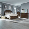 Arden Road King California Poster Bed, Dresser & Mirror, Chest image