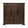 Arden Road 2 Door 10 Drawer Chest in Satin Cherry