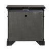 Arden Road Nightstand with Charging Station in Satin Cherry