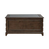 Arden Road Square Collector Cocktail Table in Satin Cherry