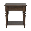 Arden Road Drawer End Table in Satin Cherry