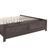 Modern Edge Storage Footboard w/ Slat Roll image