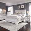 Abbey Park King California Panel Bed, Dresser & Mirror, Chest, Night Stand image