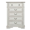 Abbey Park King California Sleigh Bed, Dresser & Mirror, Chest