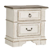Abbey Park King Panel Bed, Dresser & Mirror, Night Stand
