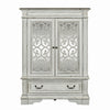 Abbey Park Mirrored Door Chest in Antique White image