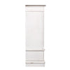 Abbey Park Mirrored Door Chest in Antique White