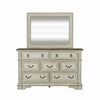 Abbey Park Mirror in Antique White