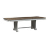 Liberty Furniture Abbey Park Trestle Dining Table in Antique White