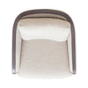 Nora Uph Swivel Accent Chair - Dark Brown image