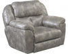 Catnapper Ferrington Power Headrest Power Lay Flat Recliner in Steel