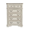 Magnolia Manor Uph Sleigh Bed, Dresser & Mirror, Chest, Night Stand image