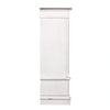 Abbey Park Mirrored Door Chest in Antique White image