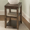 Mitchell Chairside Table in Brown image