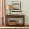 Liberty Furniture Mitchell Sofa Table in Brown