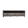 Mercury 62 Inch TV Console in Driftwood Gray