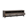 Mercury 62 Inch TV Console in Driftwood Gray