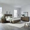 Shaker Lakes King Panel Bed, Dresser & Mirror, Night Stand image
