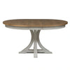 Farmhouse Reimagined Opt 5 Piece Pedestal Table Set image