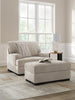 High Profile Chair & Ottoman Living Room Set