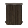 City View Round End Table in Coffee Bean image