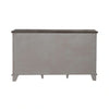 River Place Accent Server in Riverstone White & Tobacco image