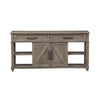 Parkland Falls Sofa Table in Weathered Taupe image