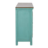 Kensington 4 Door Accent Cabinet in Turquoise image