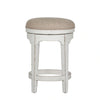 Magnolia Manor Console Swivel Stool in Antique White image