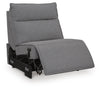 Modmax II Reclining Sectional with Double Chaise and Consoles