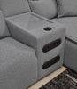 Modmax II Power Reclining Sectional with Chaise and Audio System