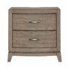 Avalon Nightstand with Charging Station in Burnished Beige image
