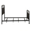Vintage Series Metal Bed in Black image