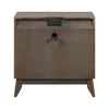Century Modern Nightstand w/ Charging Station