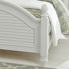 Liberty Furniture Summer House King Poster Bed in Oyster White