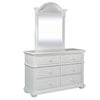 Summer House Twin Panel Bed, Dresser & Mirror