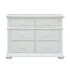Summer House 6 Drawer Dresser in Oyster White
