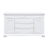 Summer House 5 Drawer Dresser in Oyster White