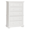 Summer House 5 Drawer Chest in Oyster White