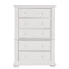 Summer House 5 Drawer Chest in Oyster White
